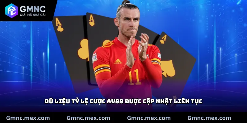 Dữ liệu tỷ lệ cược AV88 được cập nhật liên tục